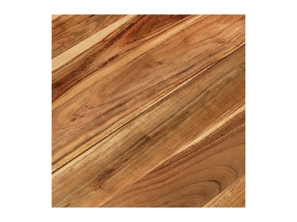 Mesas de centro apilables 2 unidades madera maciza de acacia