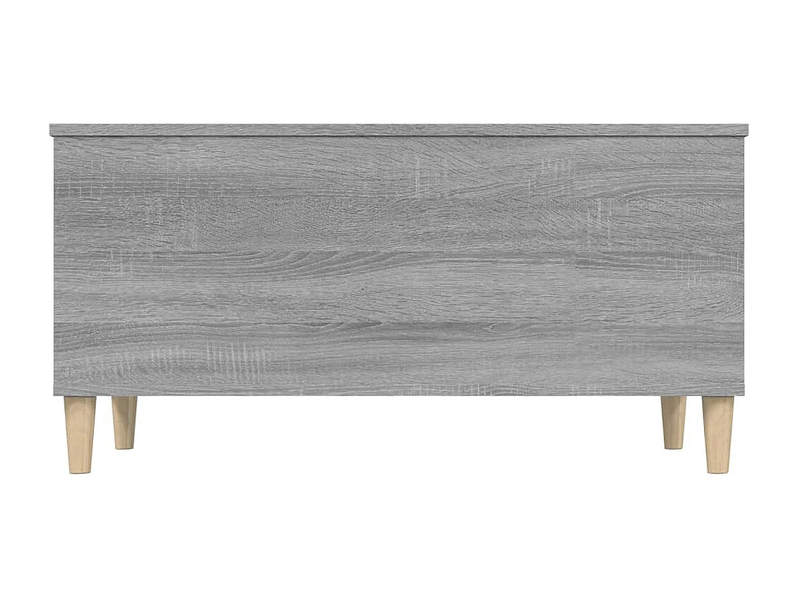 Table basse Sonoma gris 90x44,5x45 cm Bois d'ingénierie