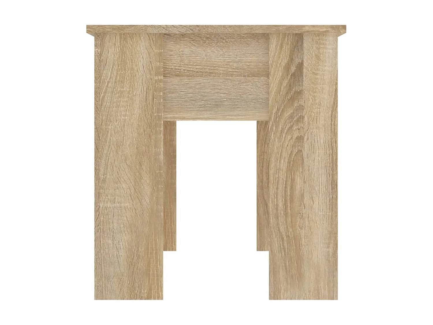 Mesa de centro madera contrachapada roble Sonoma 101x49x52 cm