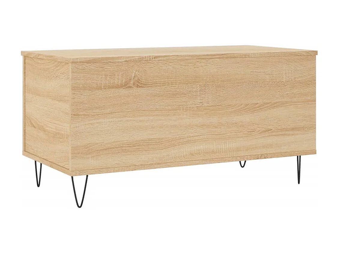 Table basse Chêne sonoma 90x44,5x45 cm Bois d'ingénierie