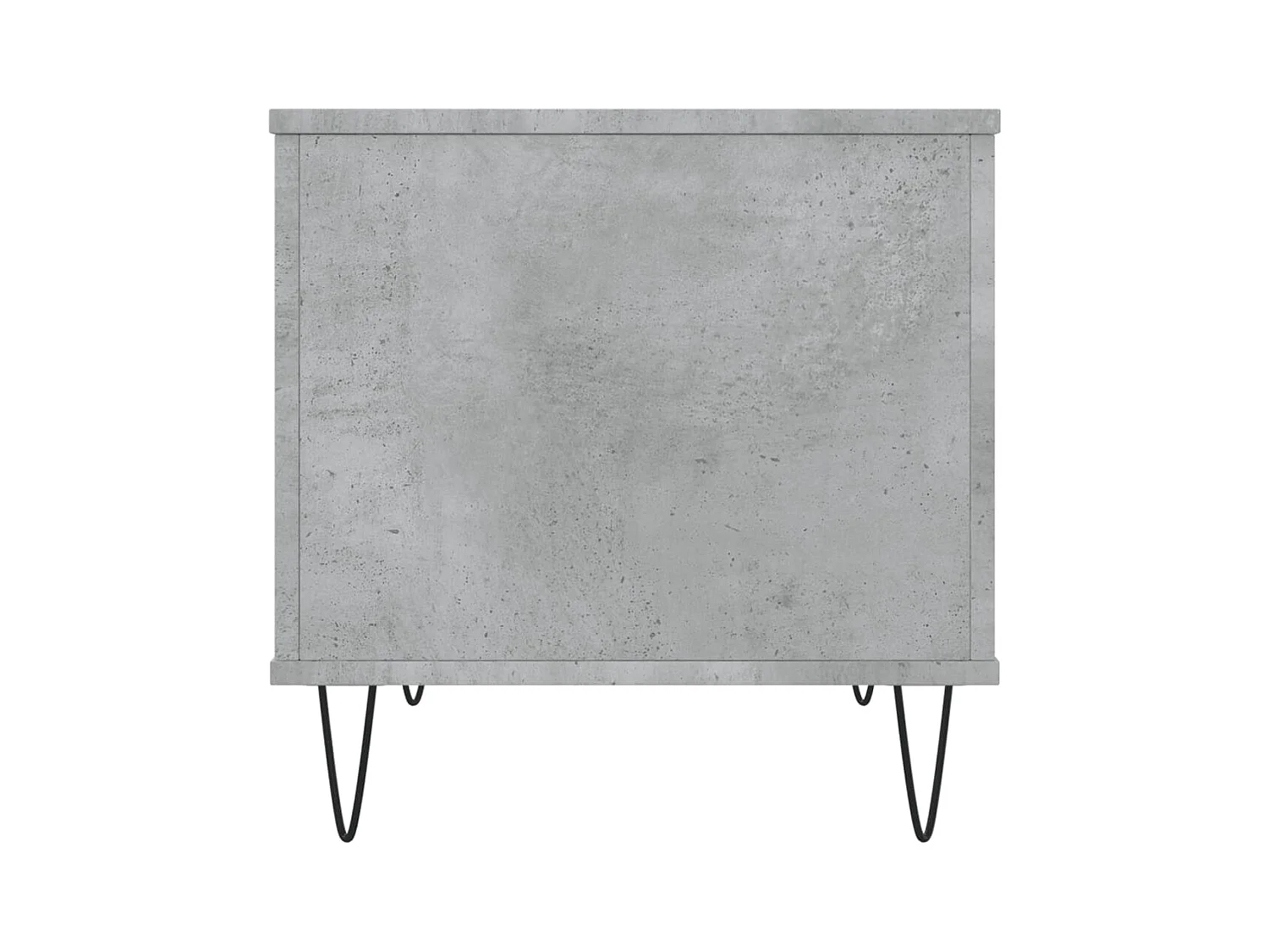 Table basse Gris béton 60x44,5x45 cm Bois d'ingénierie
