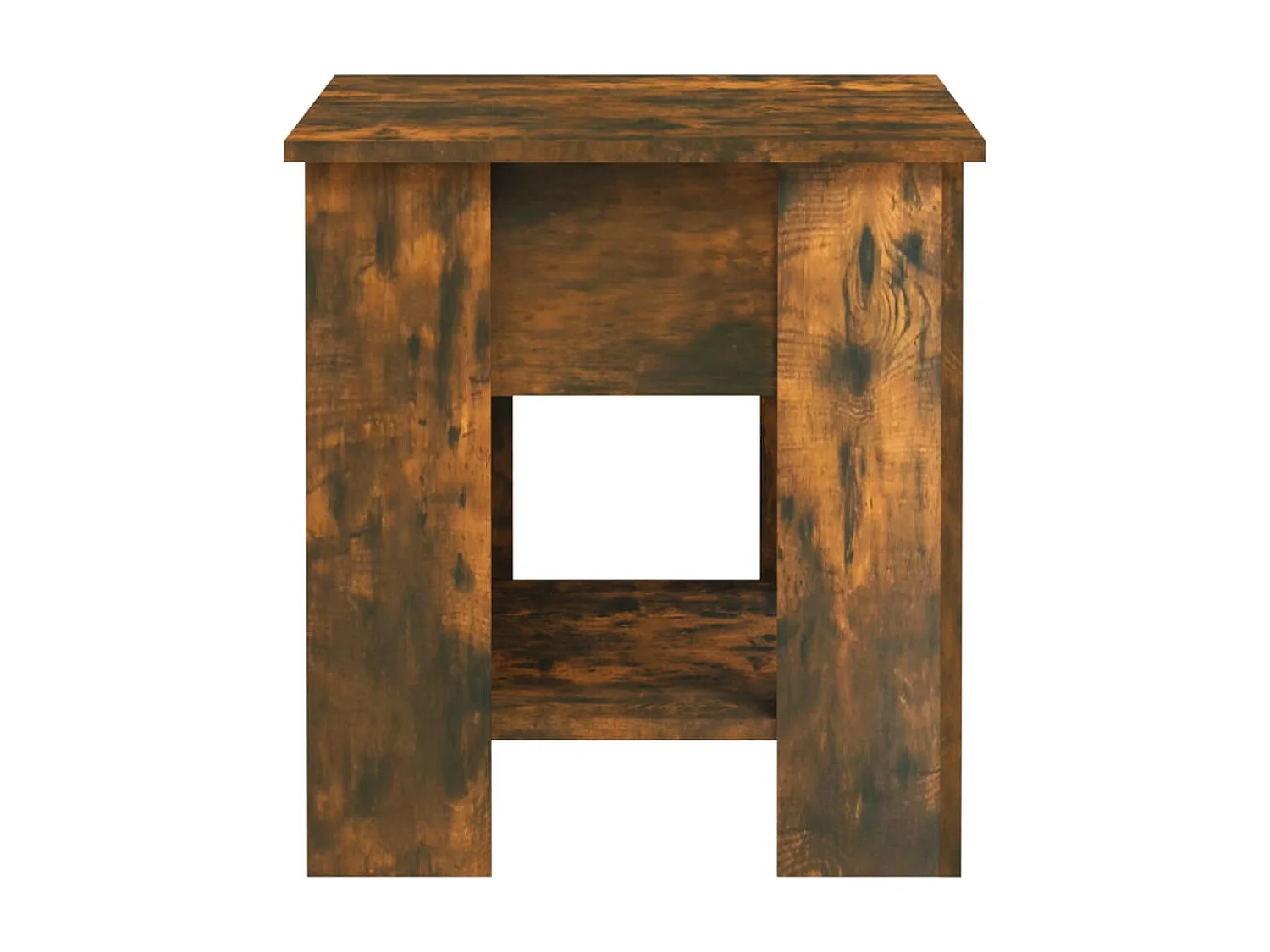 Table basse Chêne fumé 101x49x52 cm Bois d'ingénierie