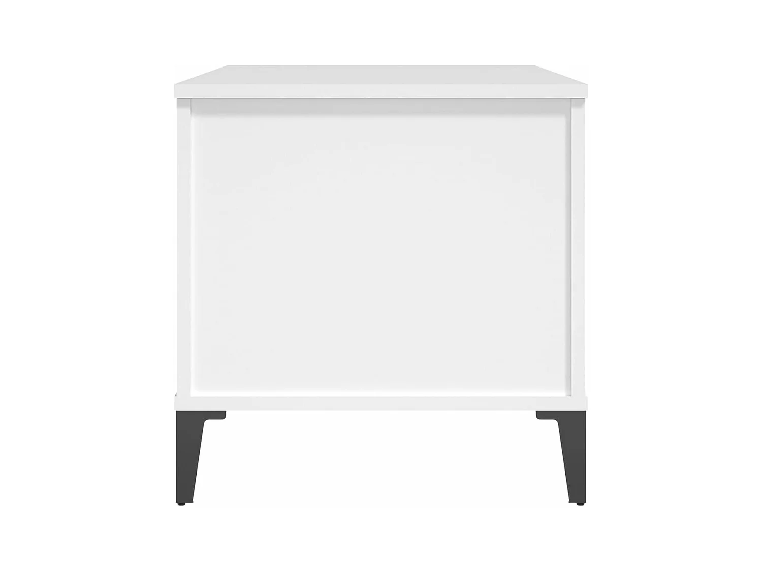 Table basse Blanc 90x44,5x45 cm Bois d'ingénierie