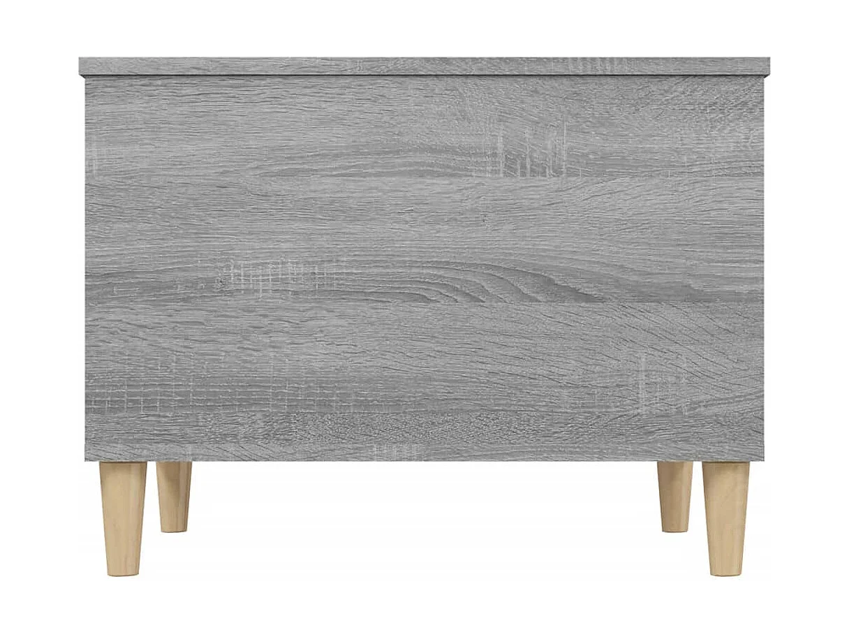 Table basse Sonoma gris 60x44,5x45 cm Bois d'ingénierie
