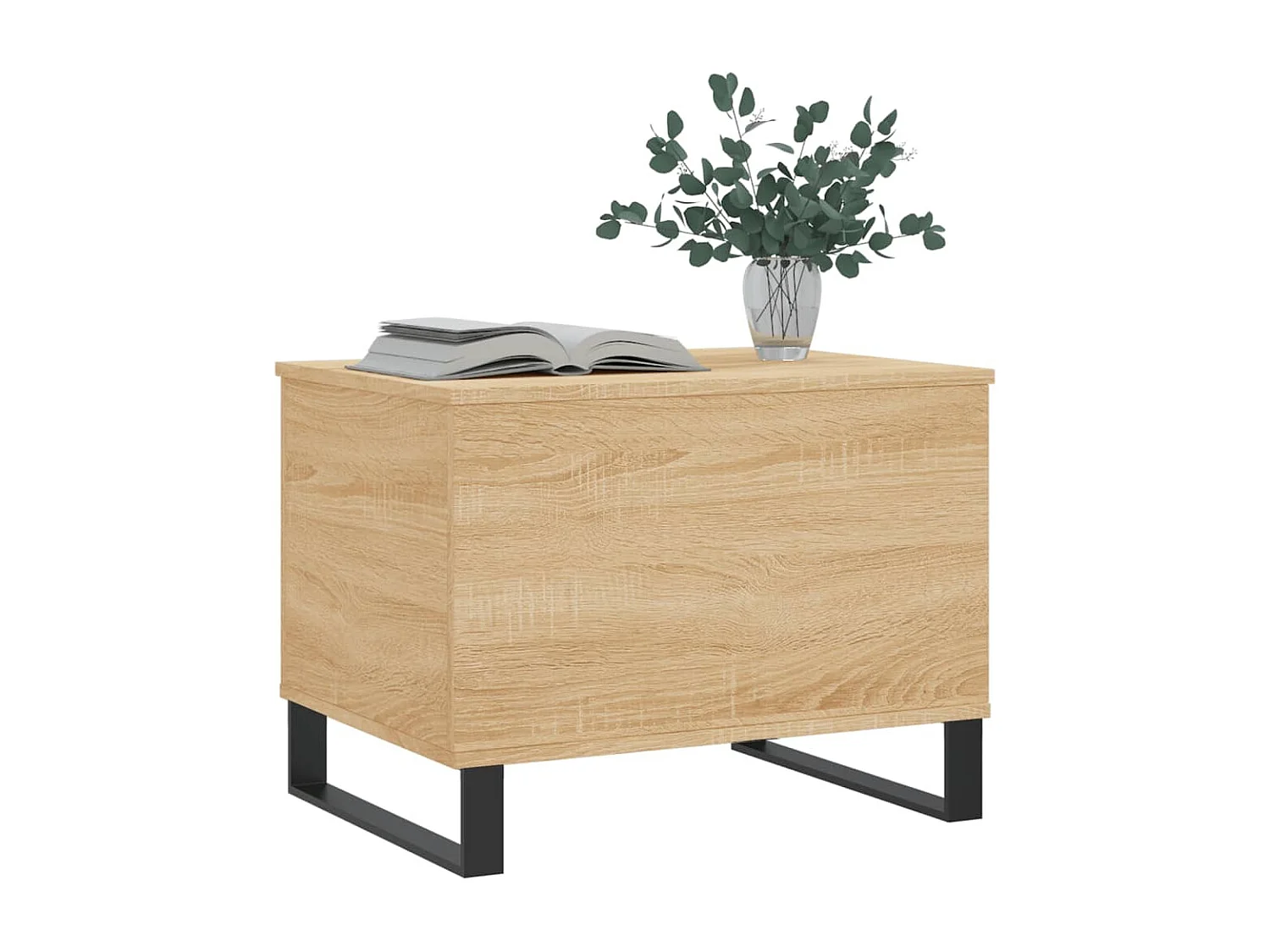 Table basse Chêne sonoma 60x44,5x45 cm Bois d'ingénierie