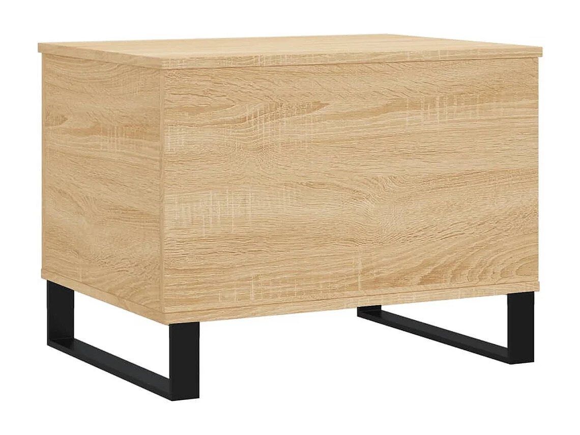 Table basse Chêne sonoma 60x44,5x45 cm Bois d'ingénierie