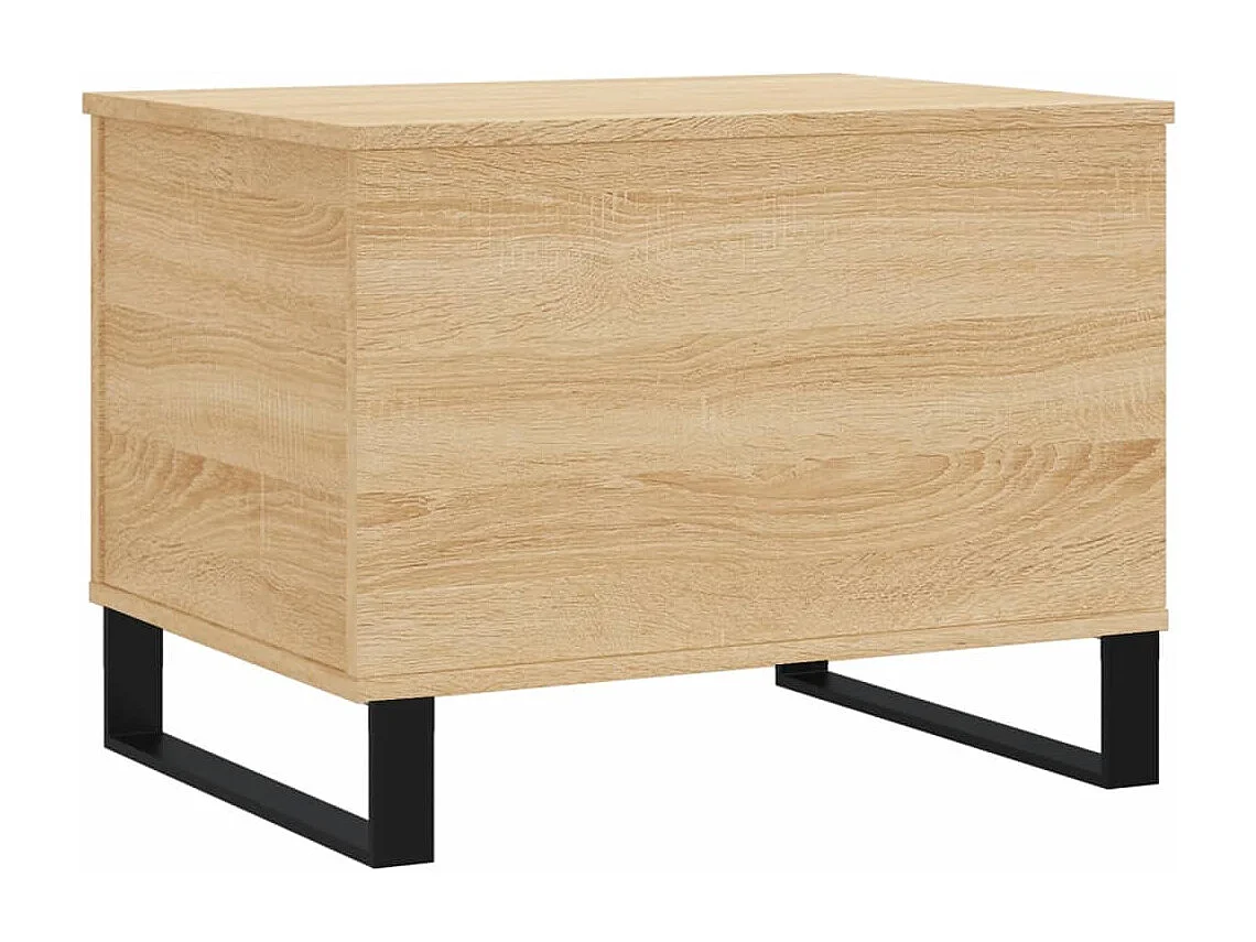 Table basse Chêne sonoma 60x44,5x45 cm Bois d'ingénierie