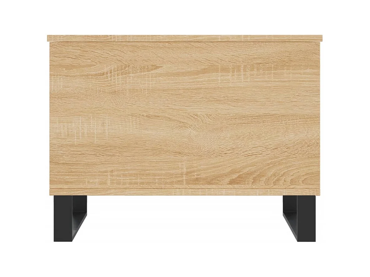 Mesa de centro madera contrachapada roble Sonoma 60x44,5x45 cm