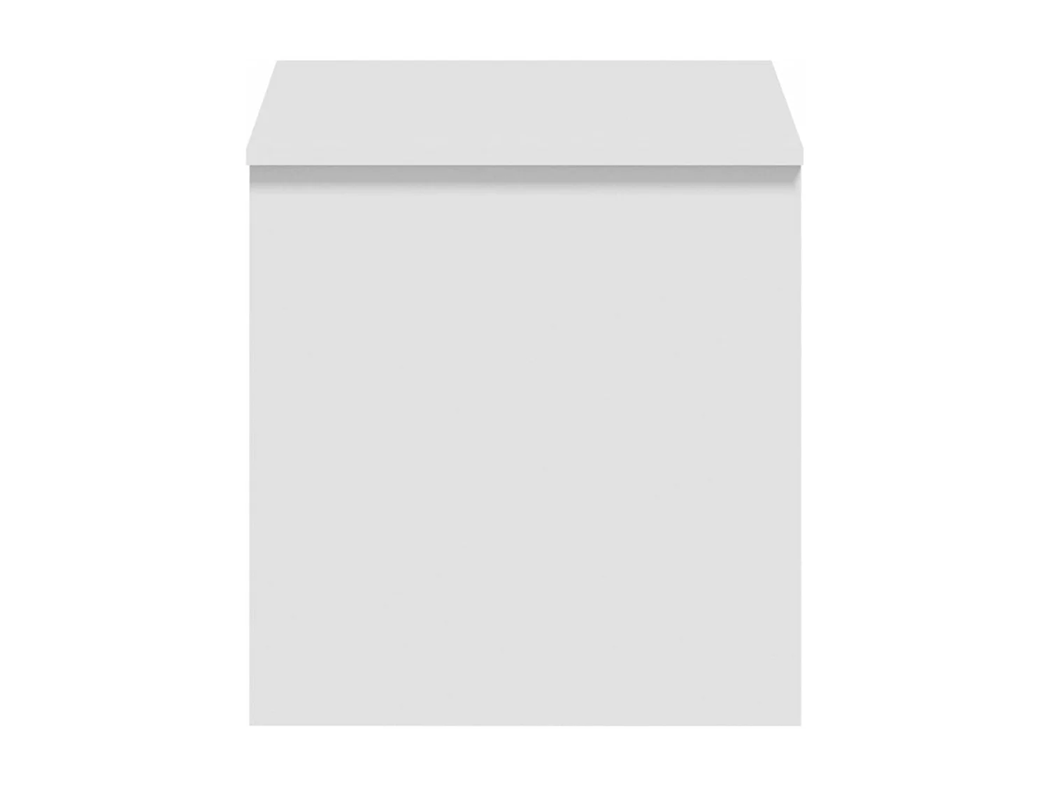 Mesa de centro madera contrachapada blanco 102x50,5x52,5x cm