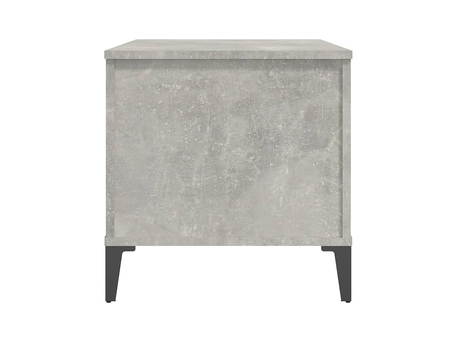 Table basse Gris béton 90x44,5x45 cm Bois d'ingénierie