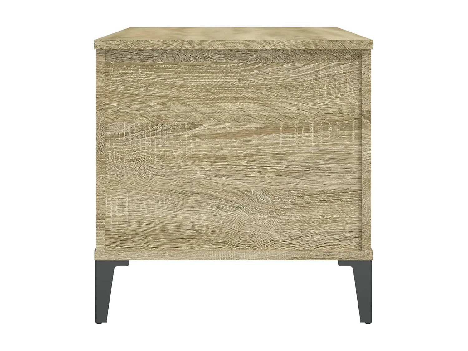 Salontafel 90x44,5x45 cm bewerkt hout sonoma eikenkleurig