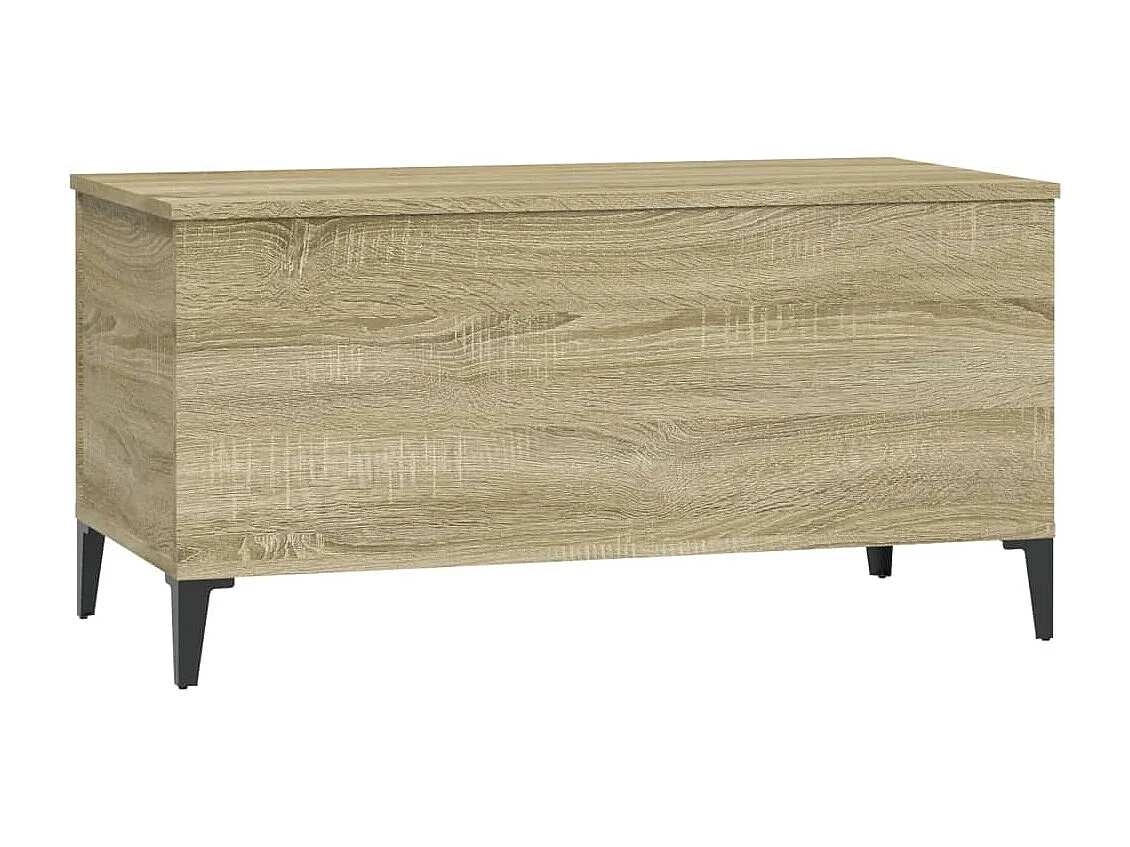 Table basse Chêne sonoma 90x44,5x45 cm Bois d'ingénierie