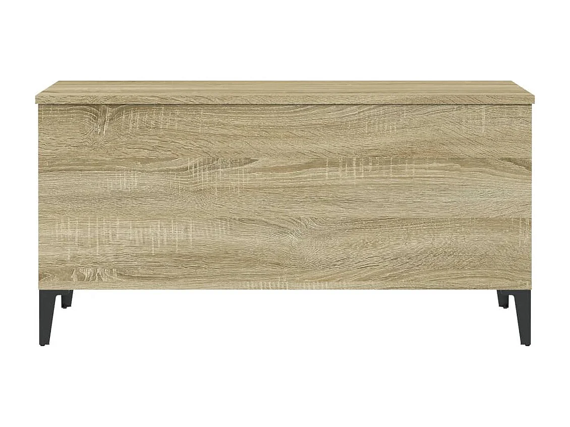 Table basse Chêne sonoma 90x44,5x45 cm Bois d'ingénierie