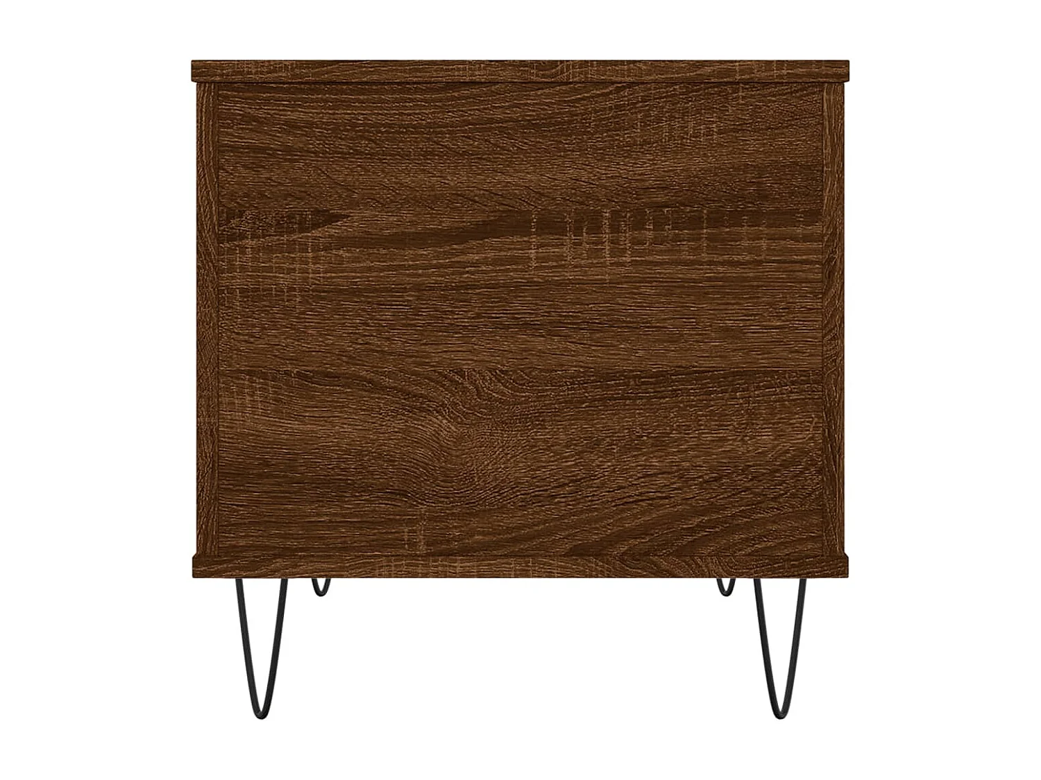 Table basse Chêne marron 60x44,5x45 cm Bois d'ingénierie