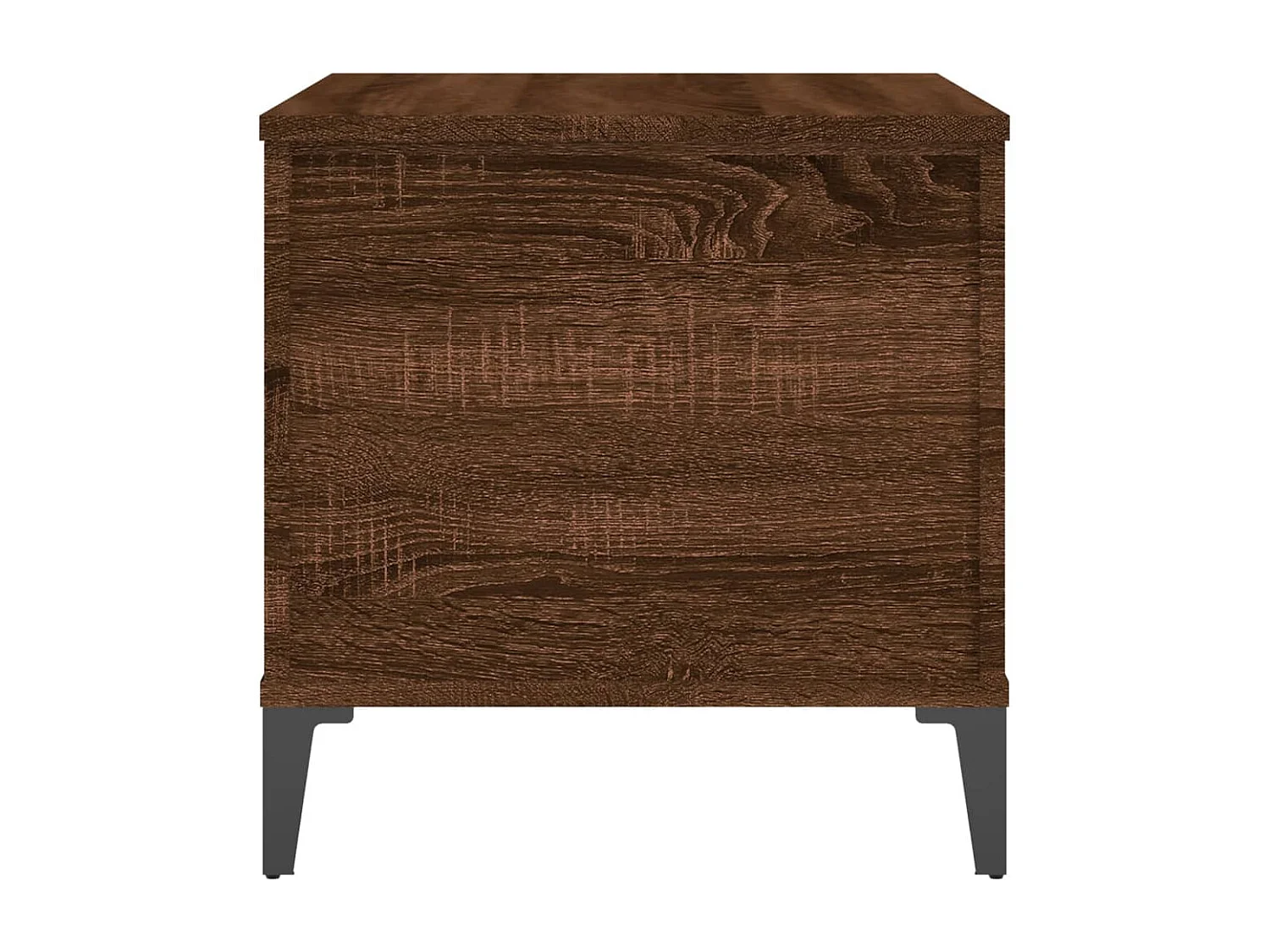 Table basse Chêne marron 60x44,5x45 cm Bois d'ingénierie
