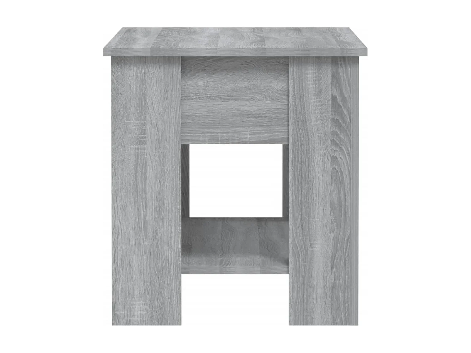Table basse Sonoma gris 101x49x52 cm Bois d'ingénierie