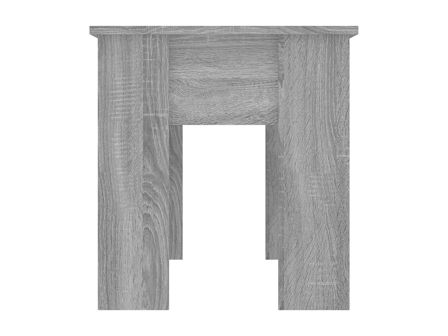 Mesa de centro madera contrachapada gris Sonoma 101x49x52 cm
