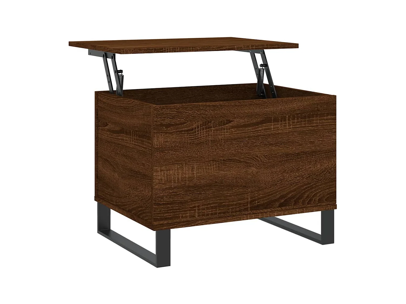 Table basse Chêne marron 60x44,5x45 cm Bois d'ingénierie