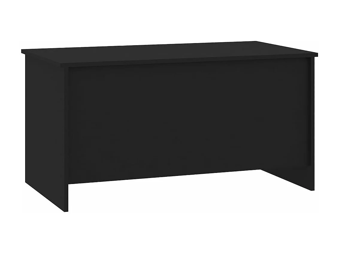 Table basse Noir 102x55,5x52,5 cm Bois d'ingénierie