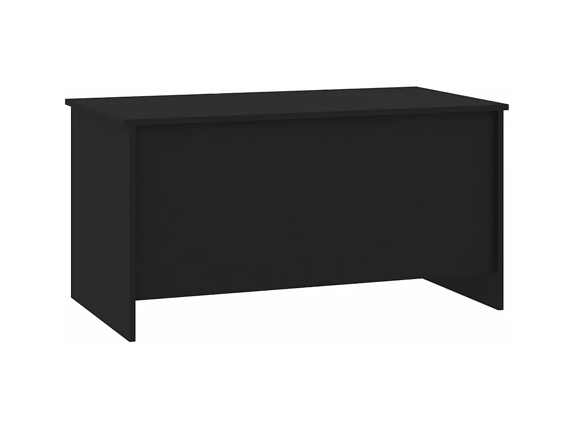 Table basse Noir 102x55,5x52,5 cm Bois d'ingénierie