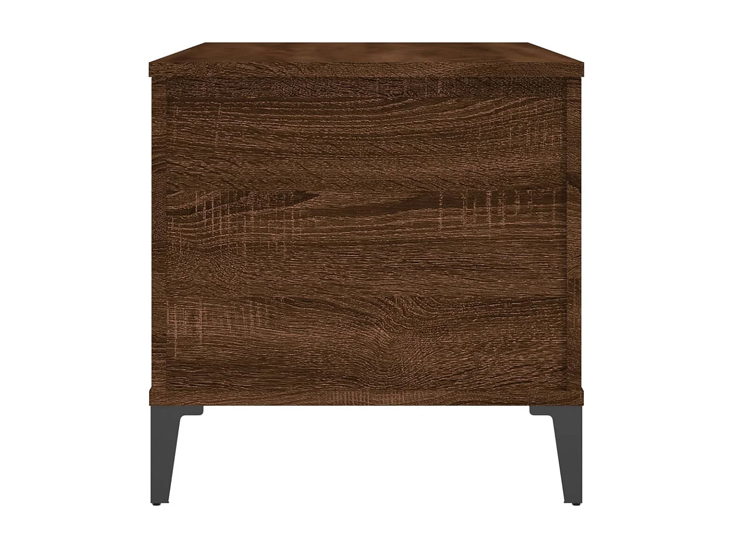 Salontafel 90x44,5x45 cm bewerkt hout bruin eikenkleur