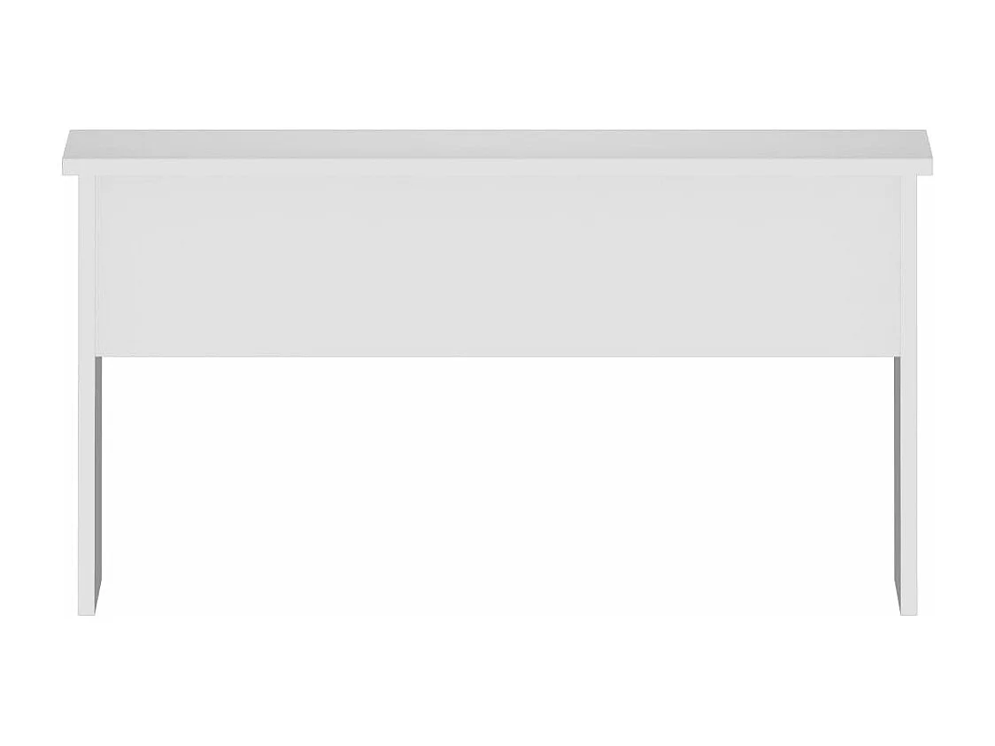 Salontafel 80x50,5x41,5 cm bewerkt hout wit