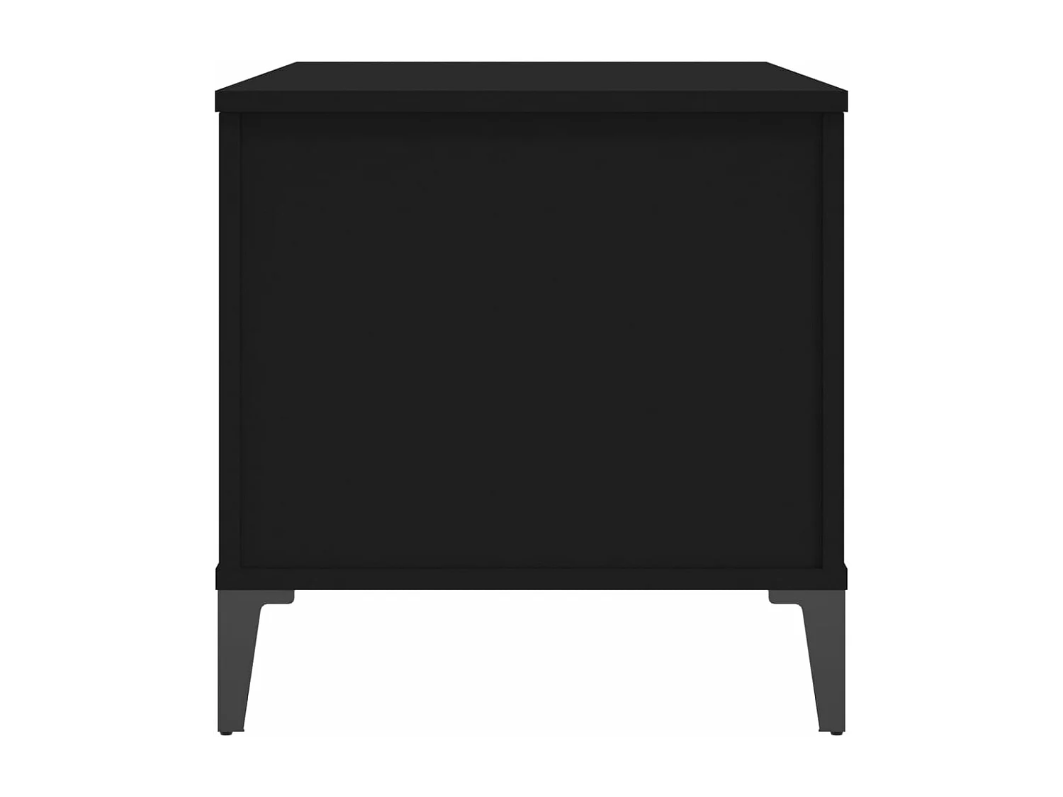 Table basse Noir 90x44,5x45 cm Bois d'ingénierie