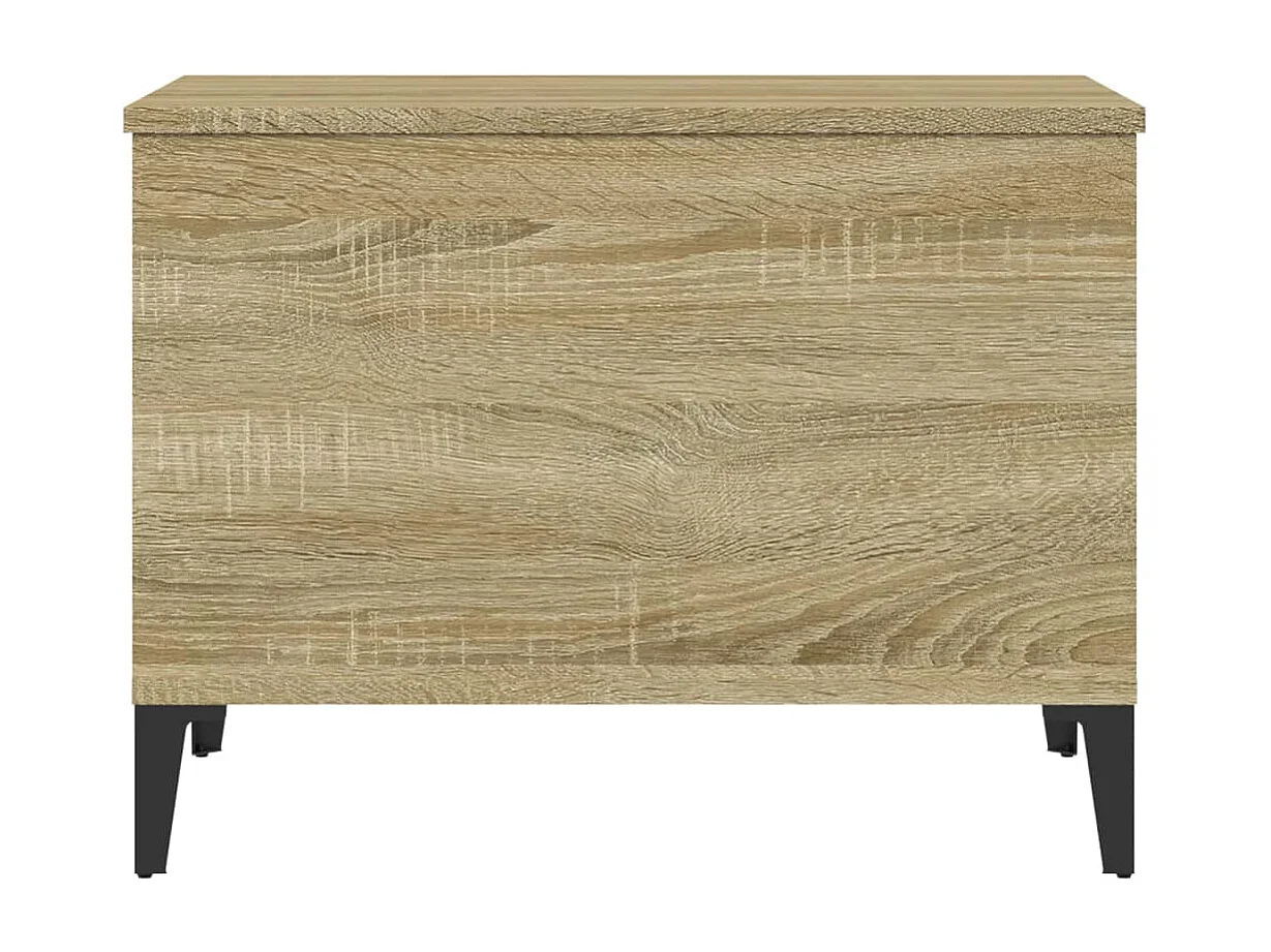 Table basse Chêne sonoma 60x44,5x45 cm Bois d'ingénierie