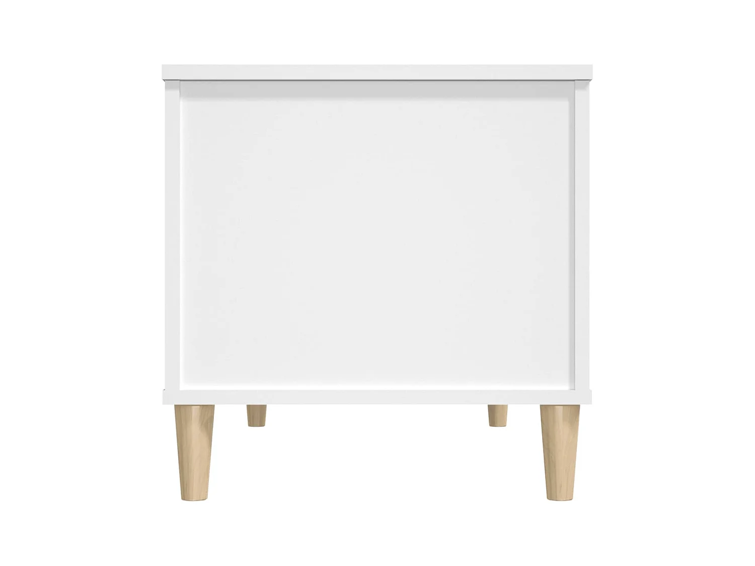 Table basse Blanc 90x44,5x45 cm Bois d'ingénierie