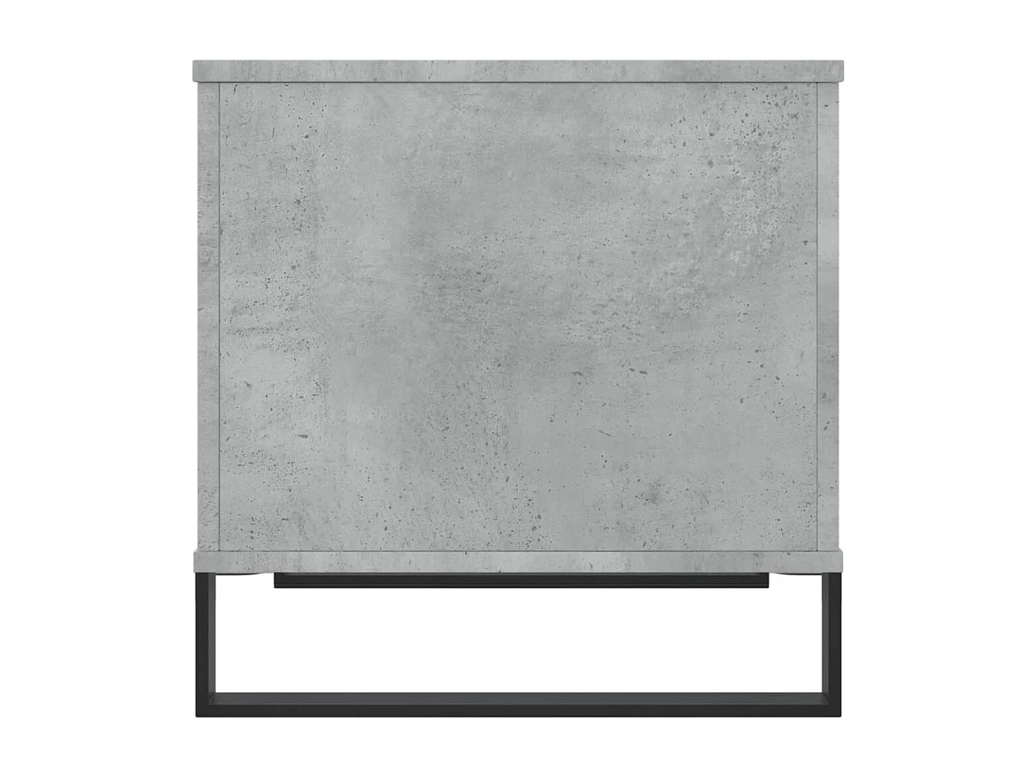 Table basse Gris béton 60x44,5x45 cm Bois d'ingénierie