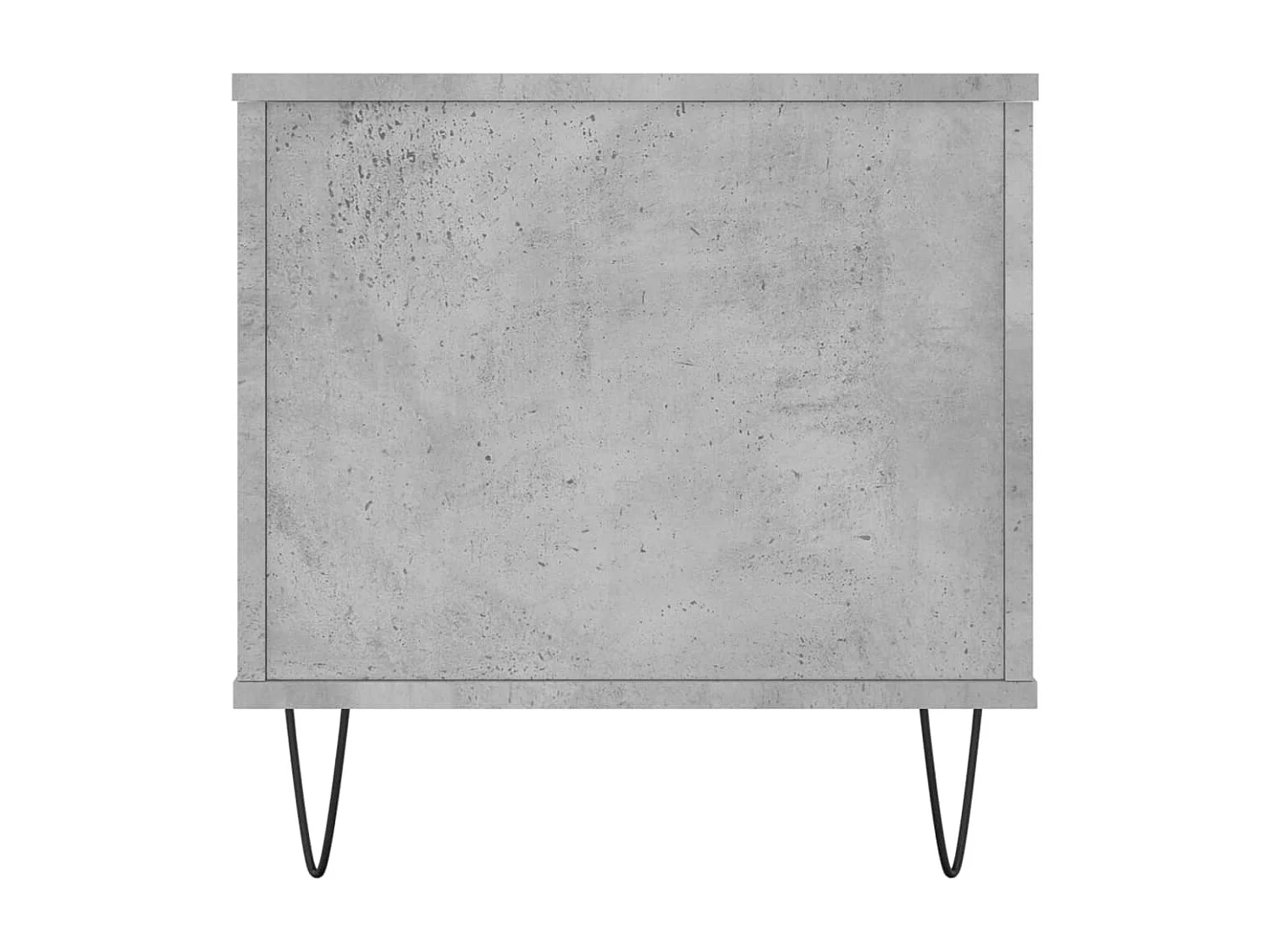 Mesa de centro 90x44,5x45 derivados de madeira cinzento cimento