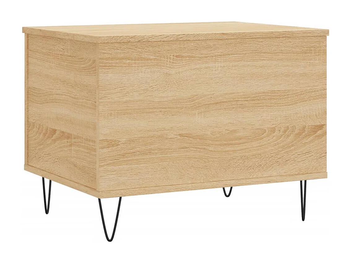 Table basse Chêne sonoma 60x44,5x45 cm Bois d'ingénierie