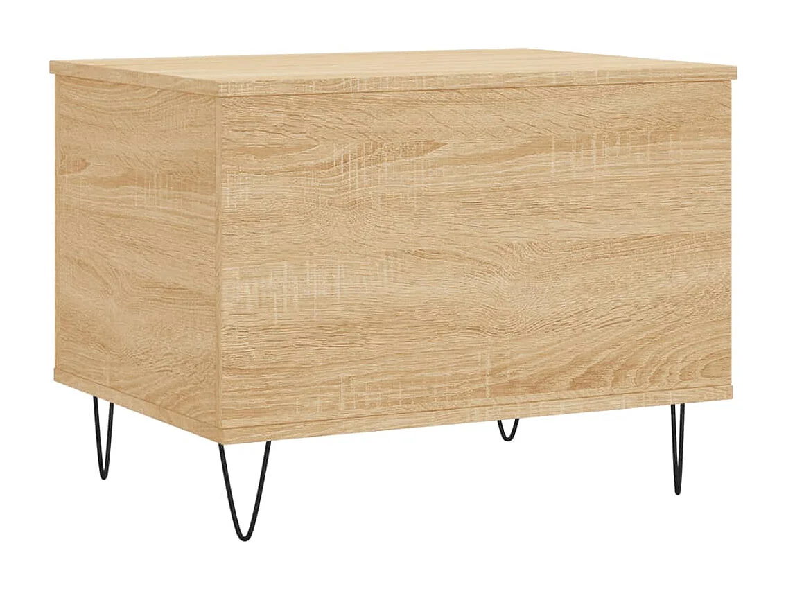 Table basse Chêne sonoma 60x44,5x45 cm Bois d'ingénierie