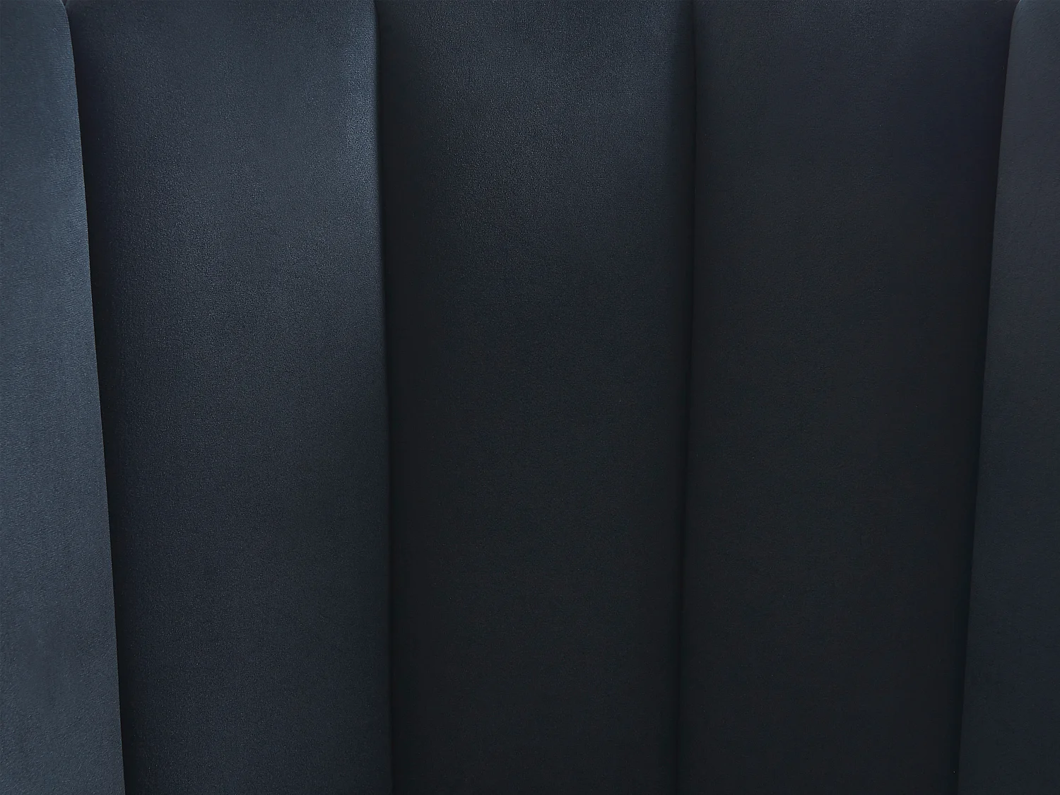 Lote de 6 sillas de terciopelo y metal - Negro - PRANILA de Pascal MORABITO