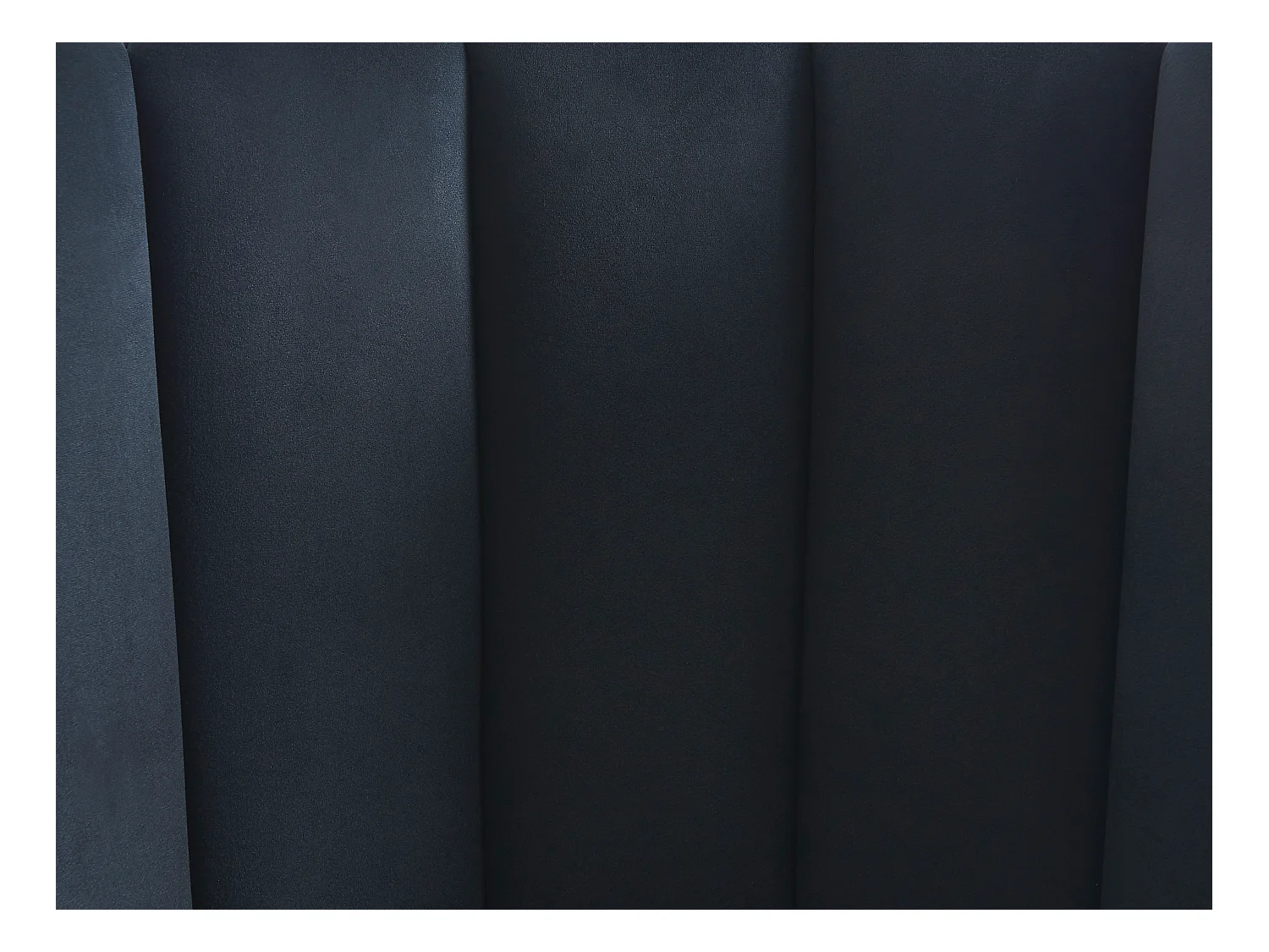 Set van 6 stoelen van velours en metaal - Zwart - PRANILLA van Pascal MORABITO