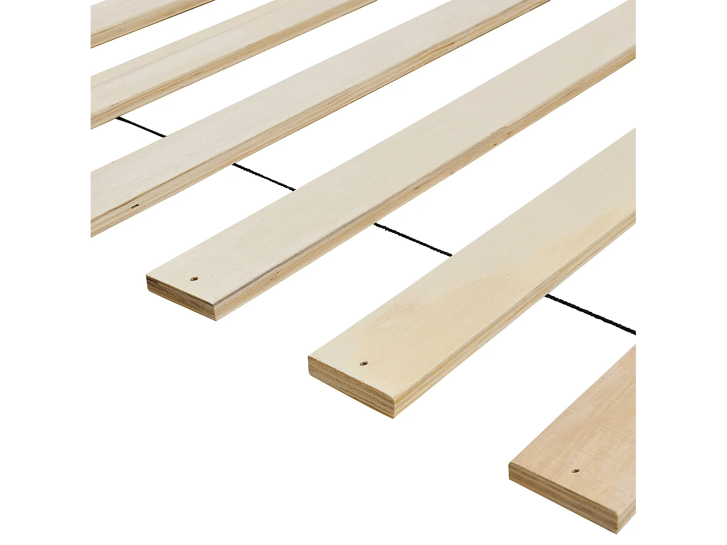 Bed met LED-verlichting Hout BOISSET 180 x 200 cm Donkerbruin