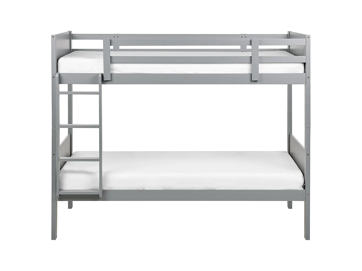 Letto a castello Legno MAULDE 90 x 200 cm Grigio