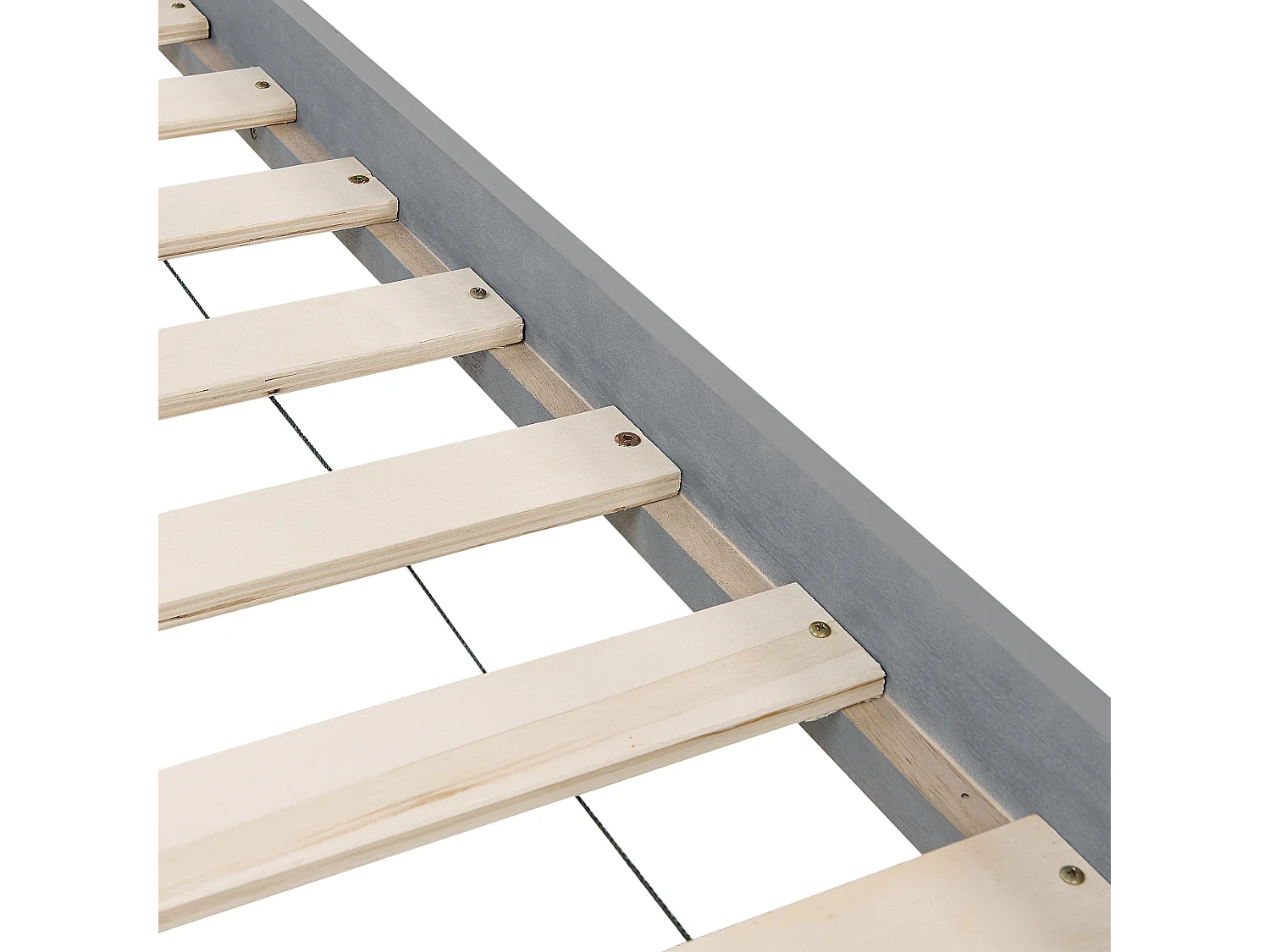 Letto a castello Legno MAULDE 90 x 200 cm Grigio