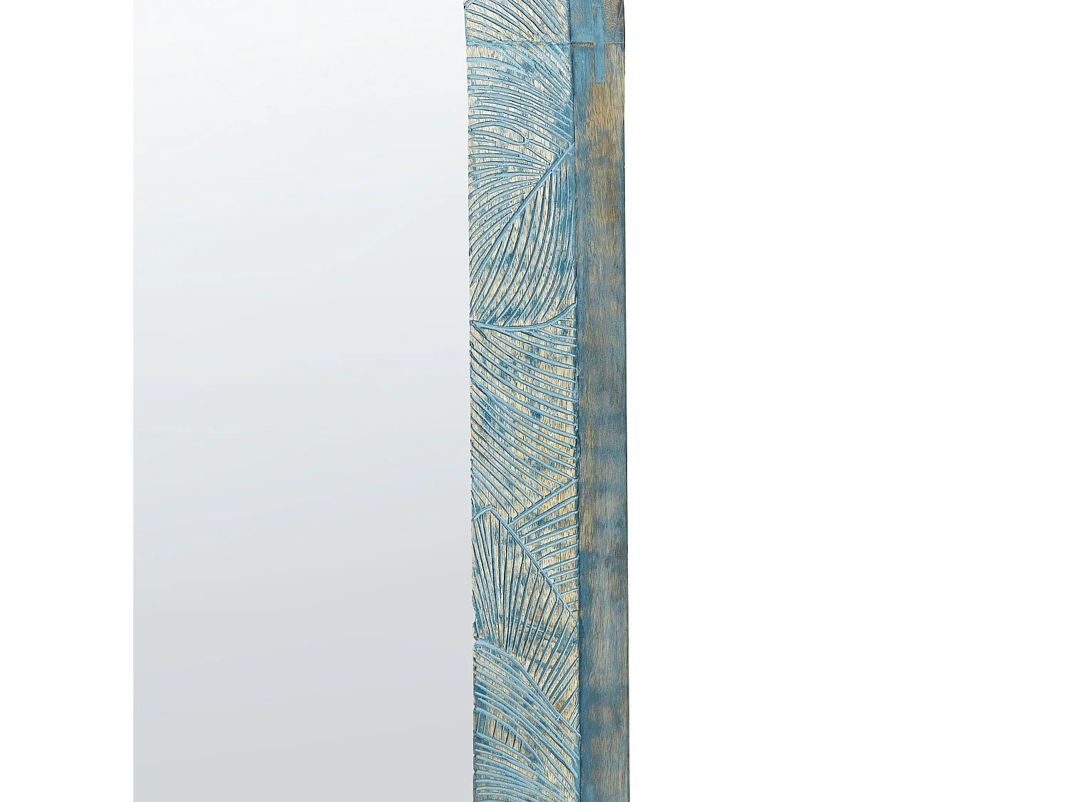 Miroir MELAY 66 cm 109 cm Bois Bleu