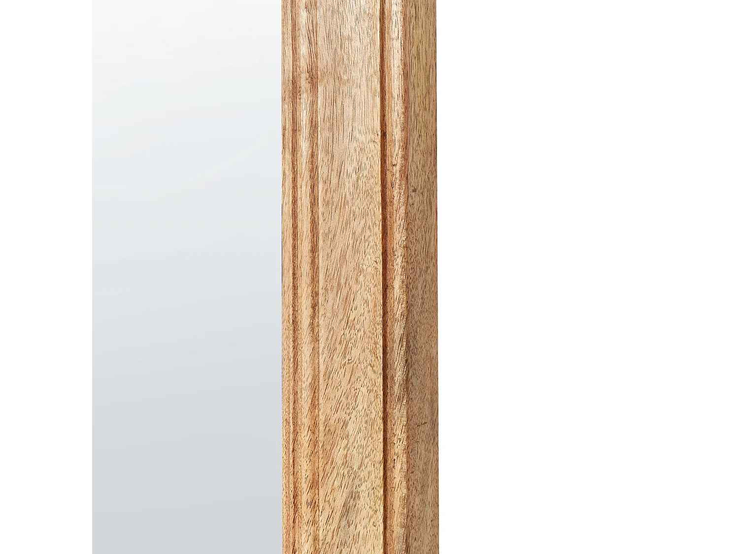 Miroir MABLY 62 cm 123 cm Bois Naturel