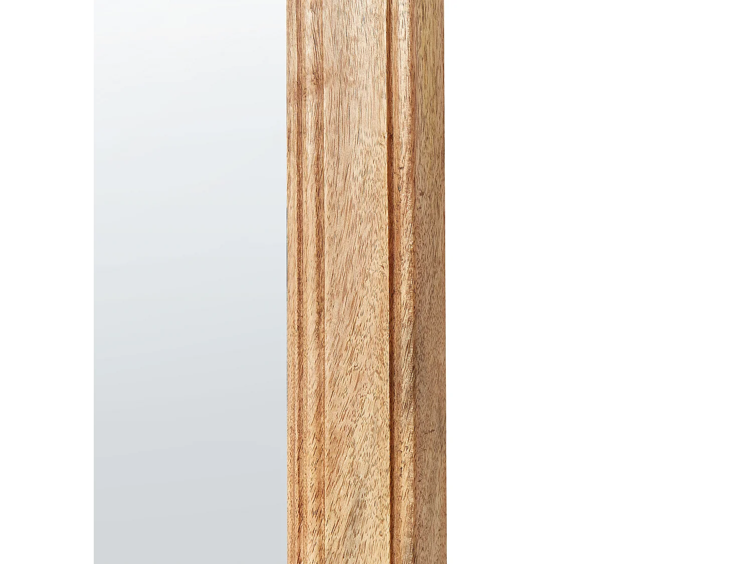 Miroir MABLY 62 cm 123 cm Bois Naturel