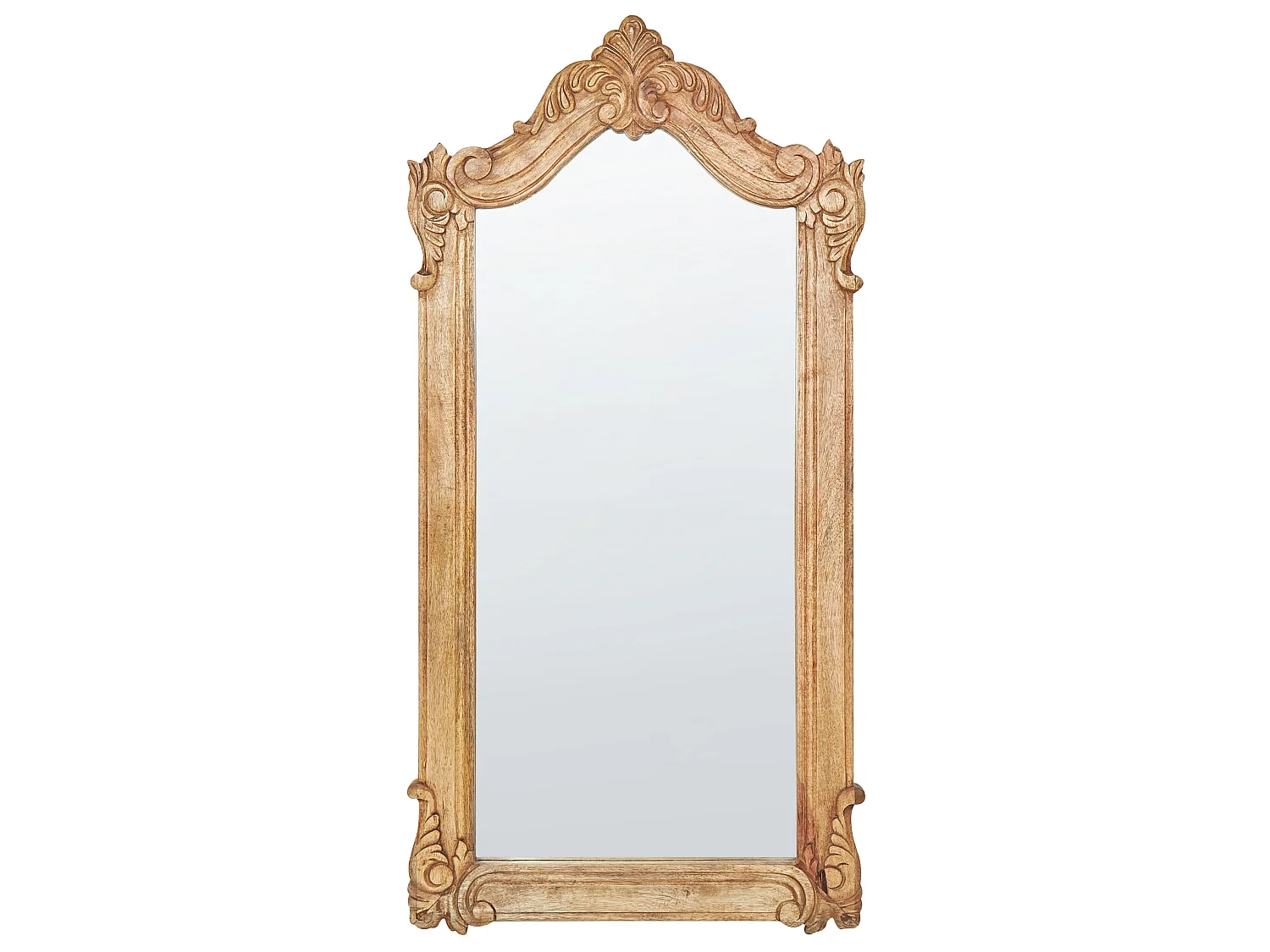Miroir MABLY 62 cm 123 cm Bois Naturel