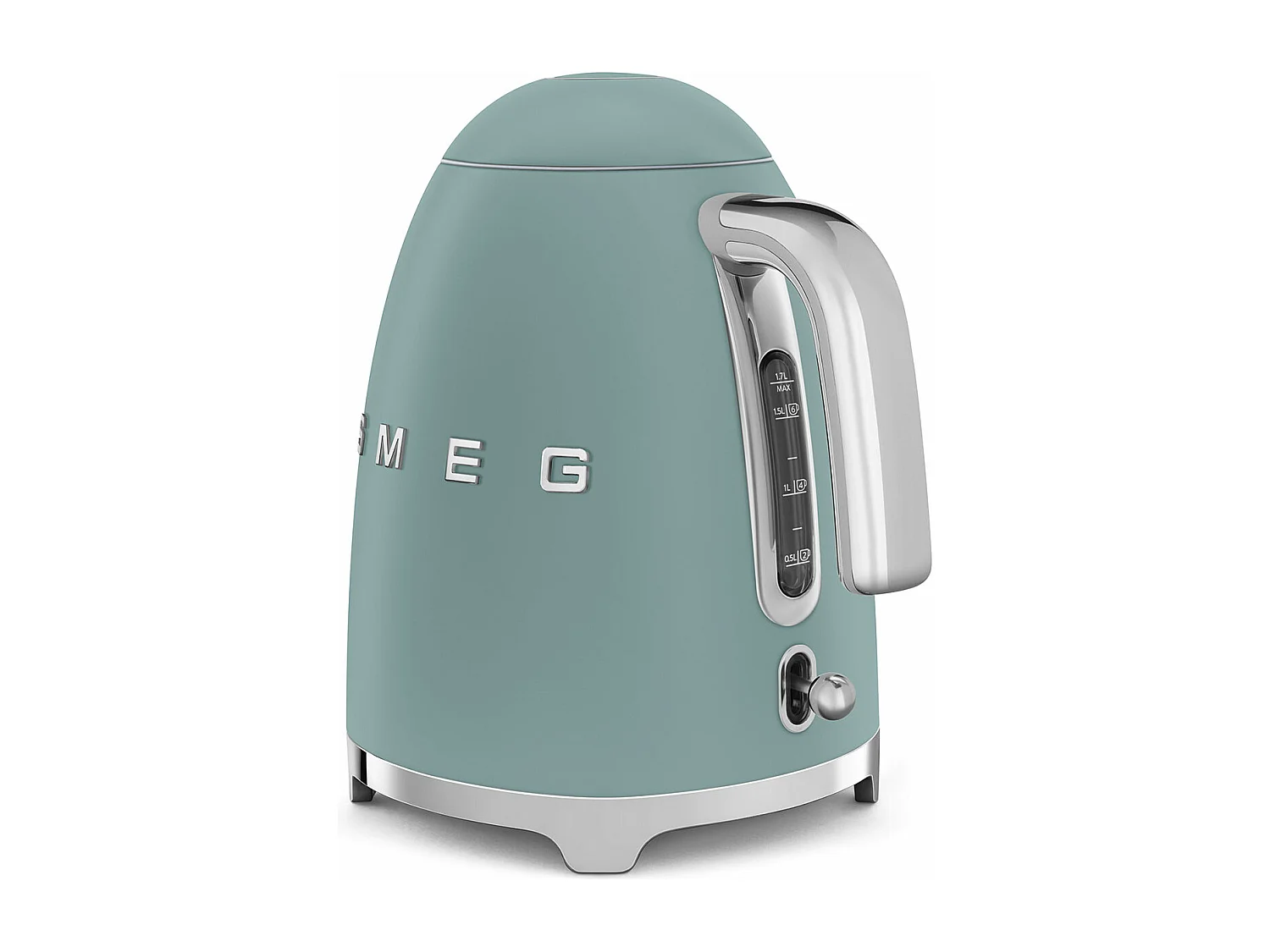 Smeg KLF03EGMEU Hervidor Eléctrico de Acero Inoxidable Verde 2400W 1,7L