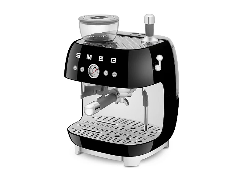 Machine à café combinée Expresso Années 50 noir