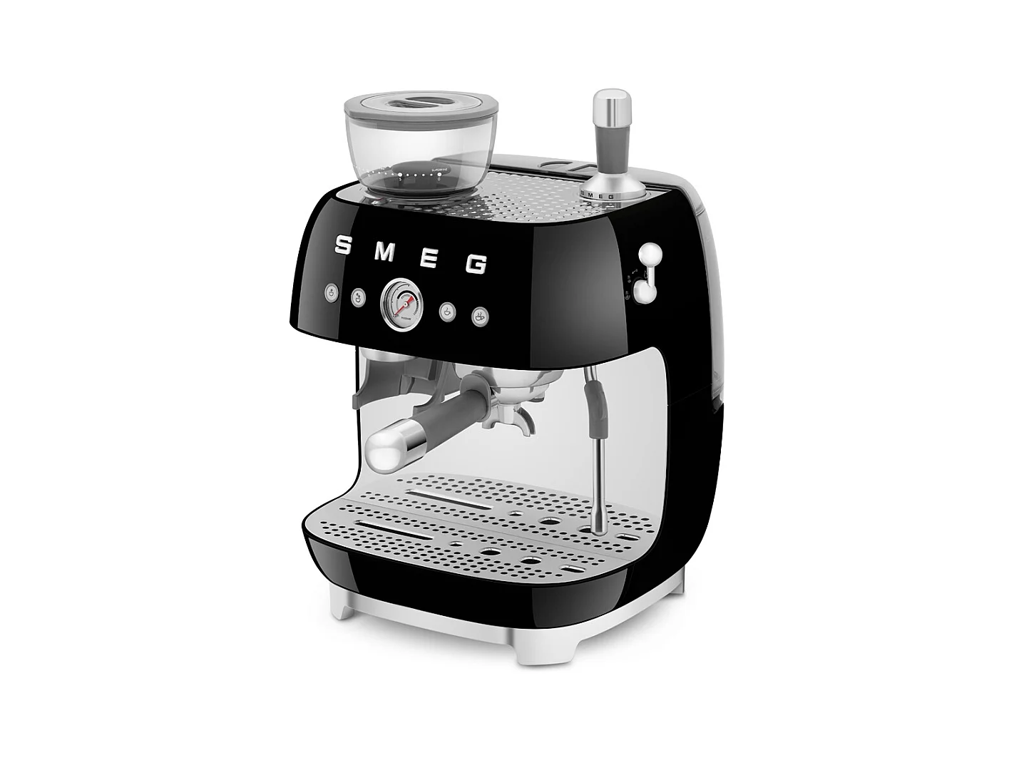 Machine à café combinée Expresso Années 50 noir