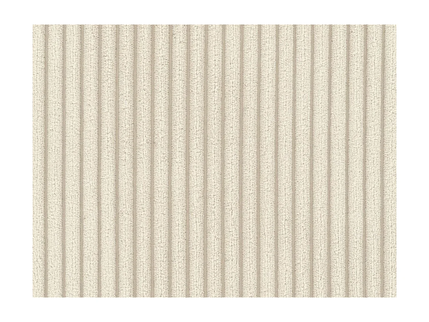 Canapé d'angle convertible et réversible en velours côtelé beige ONABIA