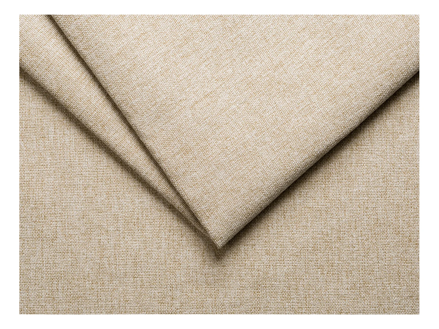 Divano letto 3 posti in Tessuto Beige - NESSARO