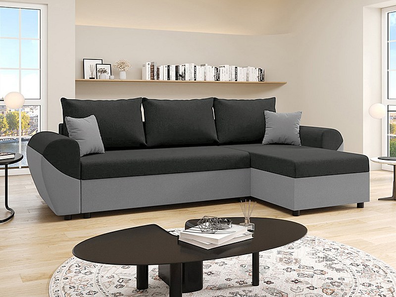 Canapé d’angle convertible Lierno, Vente-unique