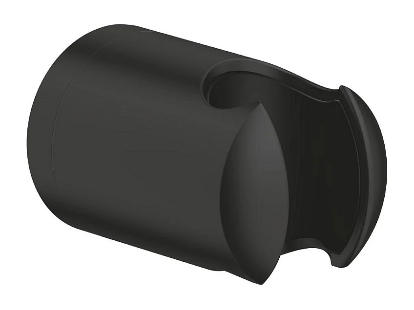 Support mural pour douchette GROHE Vitalio noir mat