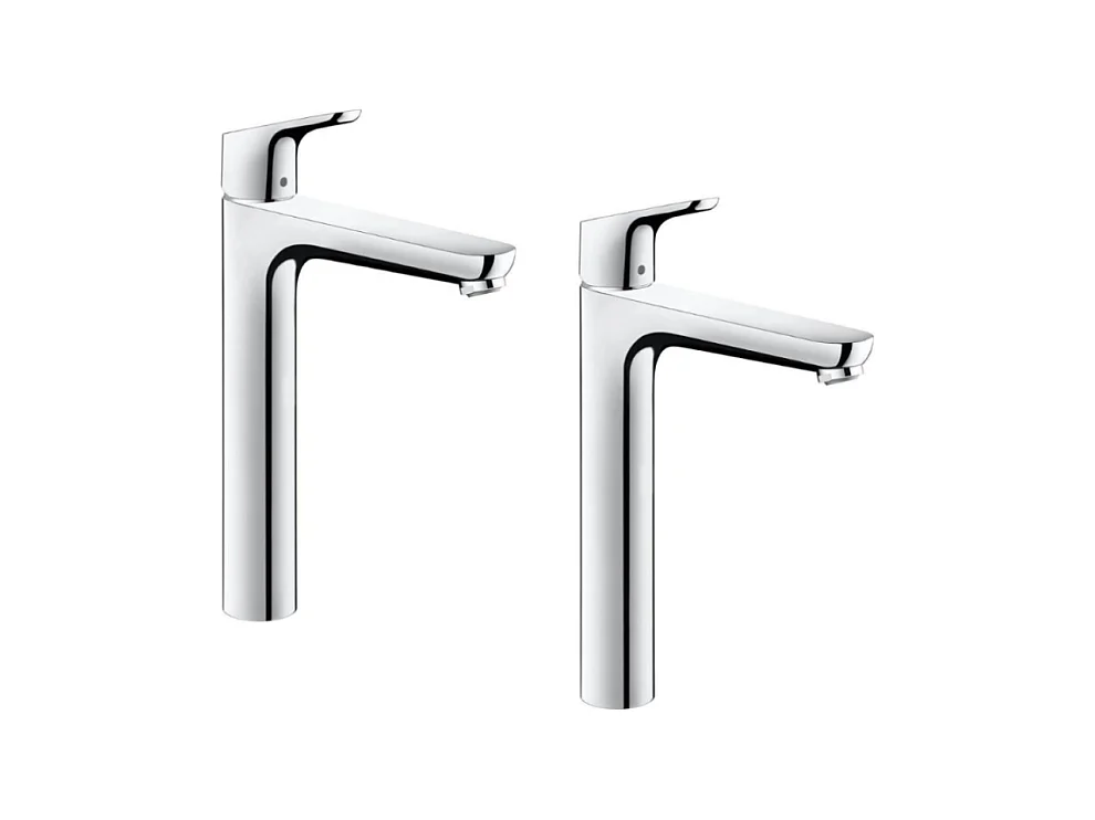 Lot de 2 mitigeur de lavabo HANSGROHE Focus H230 avec tirette chromé
